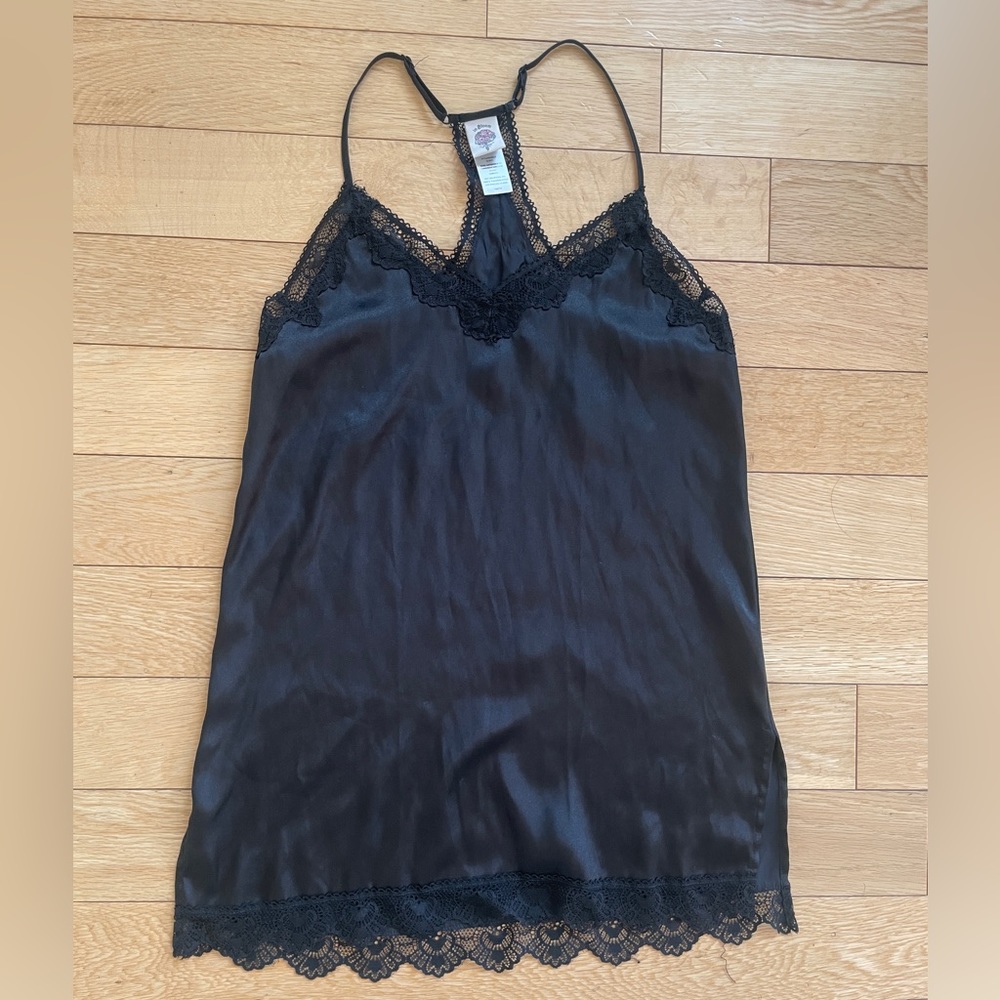 Unworn In Bloom by Jonquil Racerback Satin Chemise